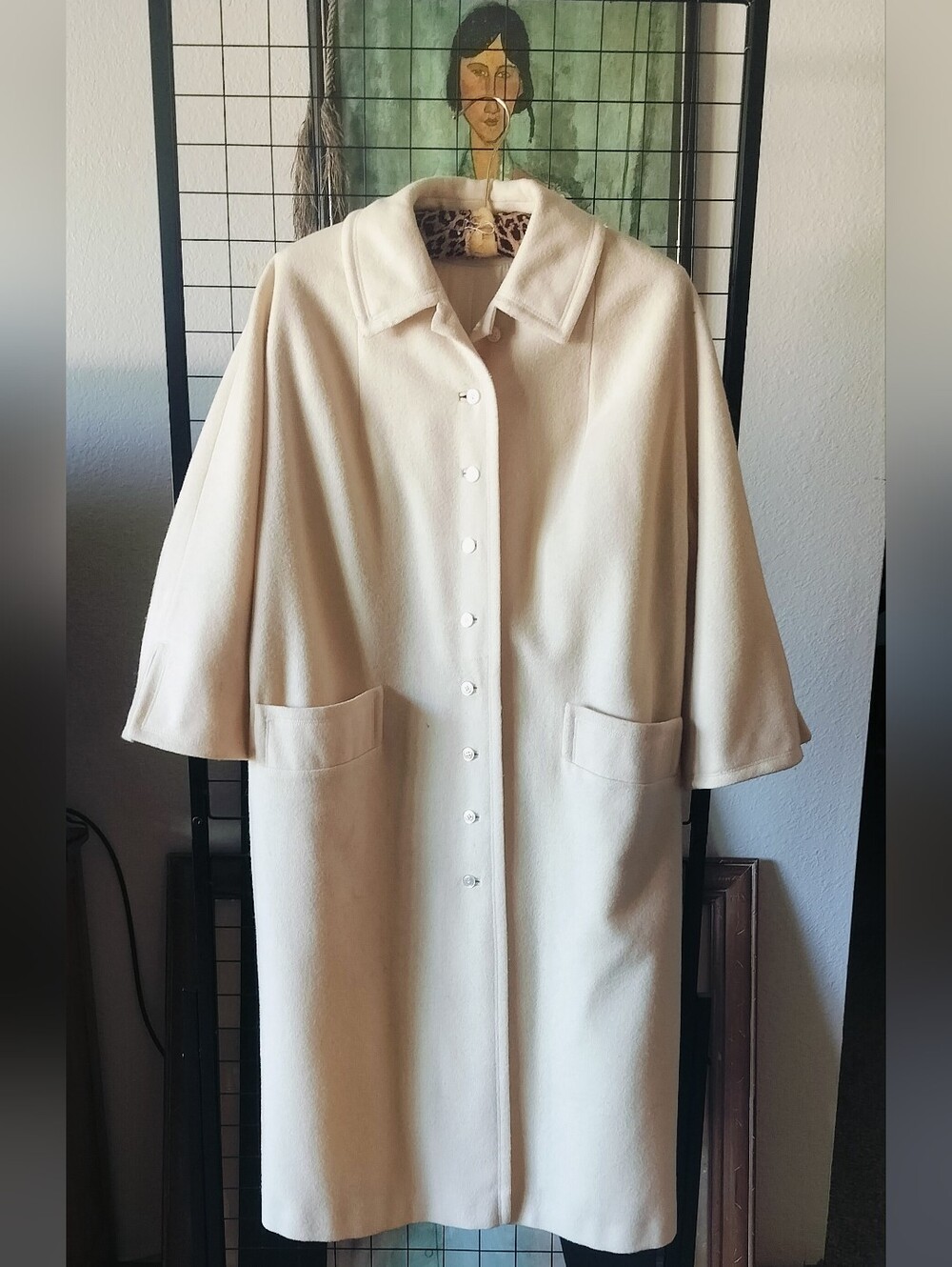 Vintage Dumas Cream Coat